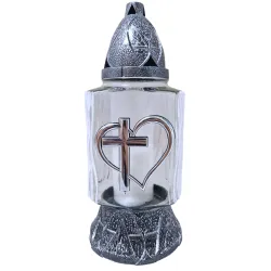 ZNICZ SERCE Z KRZYŻEM - 046 ( 1 szt. )