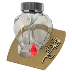 ZNICZ SOLARNY SERCE -2372 ( 1 szt. )