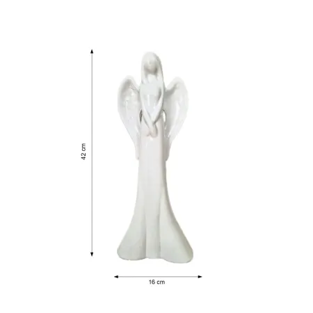 ANIOŁ CERAMICZNY- 42 cm. (1 szt.)