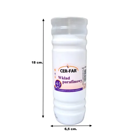WKŁAD PARAFINOWY 4-5 DNI ( 1 sztuka)