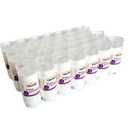 WKŁAD PARAFINOWY ~3 DNI ( OPAKOWANIE 33szt.)