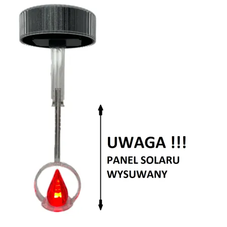 ZNICZ SOLARNY SERCE -2372 ( 1 szt. )