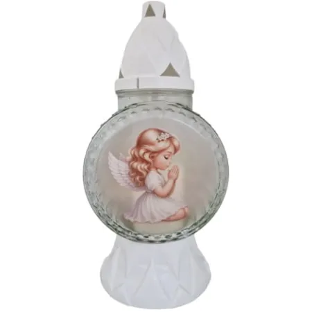 ZNICZ OKRĄGŁY ,, ANIOŁEK "- 015 ( 1 szt. )