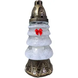 ZNICZ CHOINKA Z BROKATEM MAŁA - 705 ( 1 szt. )