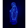 517-znicz led Maryja granatowa przód 1 sztuka