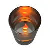556-świeca led lustrzana 3D świecąca od góry 1 sztuka