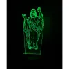 517-znicz led Jezus zielony przód 1 sztuka