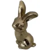 ZAJĄCZEK CERAMICZNY ZŁOTY ( 1 szt. )