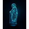 517-znicz led Maryja błękitna przód 1 sztuka