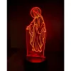 517-znicz led Maryja pomarańczowa przód 1 sztuka