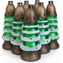 ZNICZ CHOINKA MAŁA - 708 ( 1 opakowanie 7 szt. ) ZNICZ CHOINKA MAŁA - 708 ( 1 opakowanie 7 szt. )