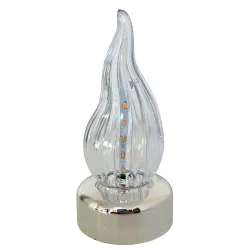 538-wkład elektryczny srebrny płomyk przód 1 sztuka