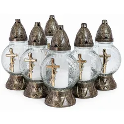 ZNICZ Z KRZYŻEM - 115 ( 1 opakowanie 6 szt. )