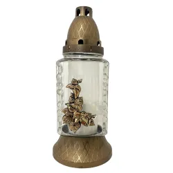 162-znicz ze złotą kalią 1 sztuka