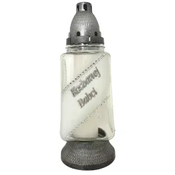 157-znicz srebrny z napisem Kochanej babci przód 1 sztuka