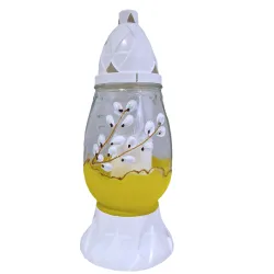 912-jajko małe żółte 1 sztuka