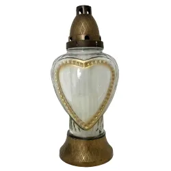 086-znicz złote serce 1 sztuka