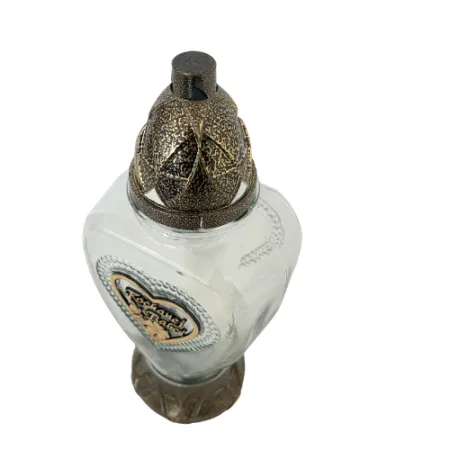 177-znicz złote serce z napisem Kochanej Babci od góry 1 sztuka