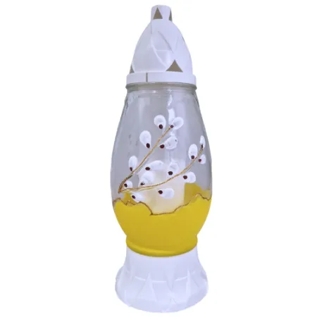 922-znicz jajko duże żółte 1 sztuka