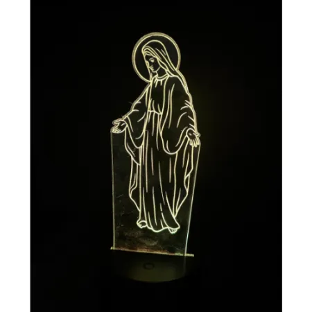 517-znicz led Maryja biała przód 1 sztuka