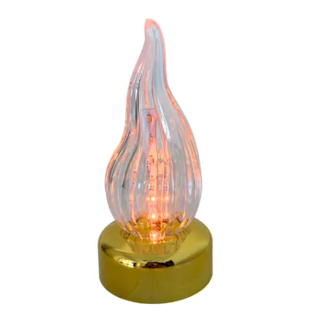 538-wkład elektryczny złoty płomyk zapalony 1 sztuka