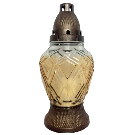 009-znicz przezroczysty złoty przód 1 sztuka