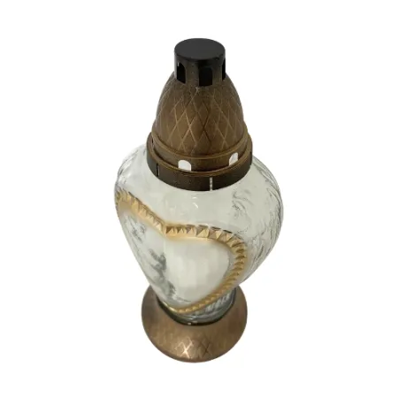 086-znicz złote serce 1 sztuka