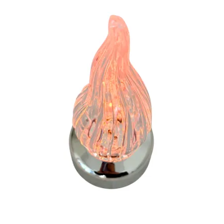 538-wkład elektryczny srebrny płomyk zapalony od góry 1 sztuka