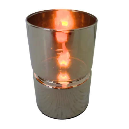 556-świeca led lustrzana 3D świecąca przód 1 sztuka