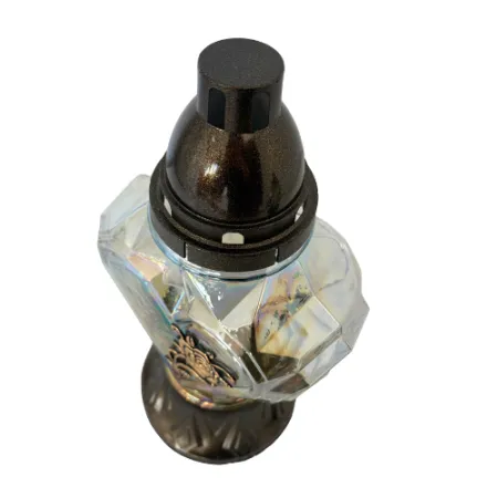 2046-znicz złote serce z różą 1 sztuka